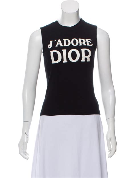 Dior sleeveless shirt